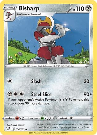 Bisharp (104/163) [Battle Styles] - Uncommon
