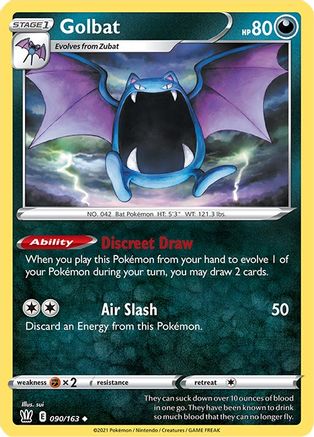 Golbat (090/163) [Battle Styles] - Uncommon