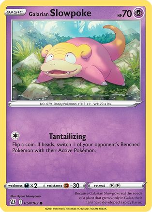 Galarian Slowpoke (054/163) [Battle Styles] - Common