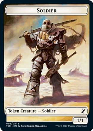 Soldier Token (TSR-002) - Time Spiral: Remastered