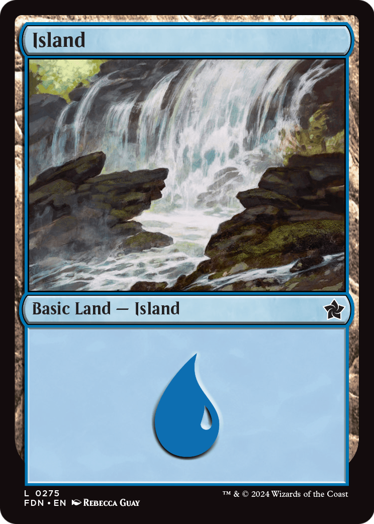 Island (0275) (FDN-275) - Foundations Foil
