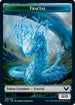 Fractal (3) // Inkling (4) Double-sided Token (STX-3 // 4) - Strixhaven: School of Mages Foil