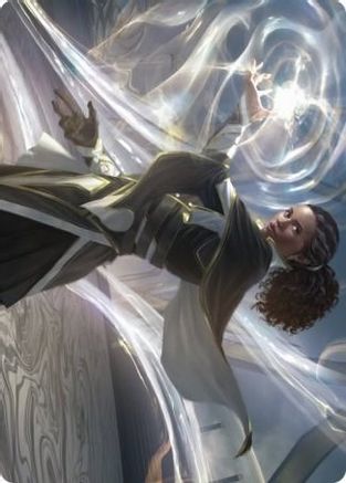 Clever Lumimancer Art Card (ASSTX-002) - Art Series: Strixhaven