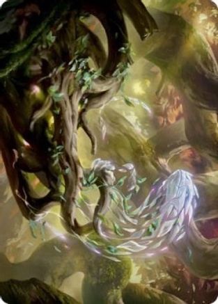 Emergent Sequence Art Card (ASSTX-017) - Art Series: Strixhaven
