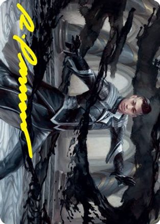 Killian, Ink Duelist Art Card (Gold-Stamped Signature) (ASSTX-030) - Art Series: Strixhaven
