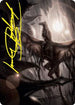 Shadrix Silverquill Art Card (Gold-Stamped Signature) (ASSTX-059) - Art Series: Strixhaven