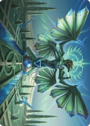 Tanazir Quandrix Art Card (ASSTX-060) - Art Series: Strixhaven