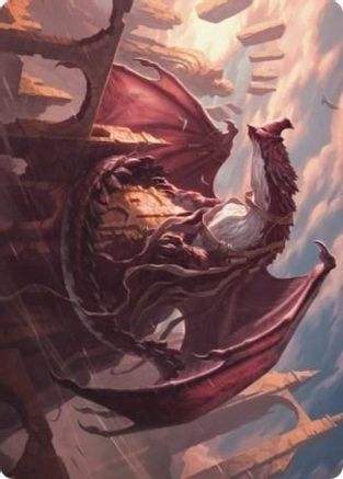 Velomachus Lorehold Art Card (ASSTX-061) - Art Series: Strixhaven