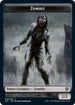 Zombie // Horror Double-Sided Token (C21-9 // 8) - Commander 2021
