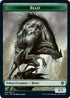 Beast (010) // Fish Double-Sided Token (C21-10 // 3) - Commander 2021