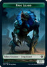 Frog Lizard // Elephant Double-Sided Token (C21-14 // 13) - Commander 2021