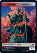 Spirit (6) // Pest (5) Double-sided Token (STX-6 // 5) - Strixhaven: School of Mages Foil
