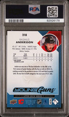 2017-18 Upper Deck Silver Foil #218 Rasmus Andersson PSA 10 (Rookie) | Eastridge Sports Cards