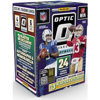 2023 Panini Donruss Optic Football Blaster Box (Blue) | Eastridge Sports Cards