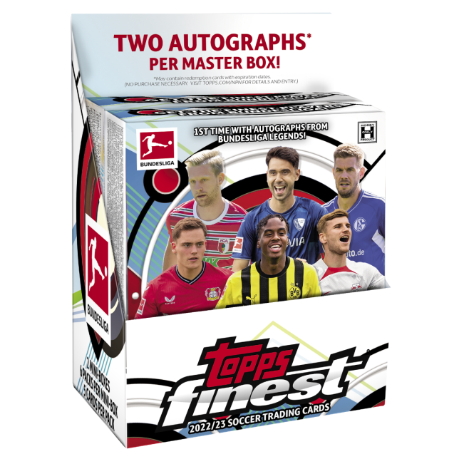 2022-23 Topps Finest Bundesliga Hobby Box | Eastridge Sports Cards