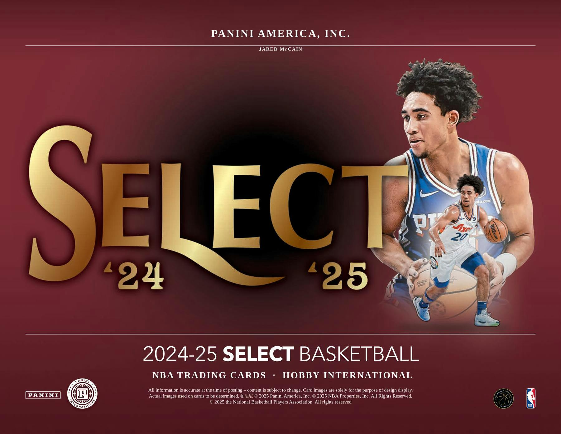 2024-25 Panini Select Basketball International Hobby Pack