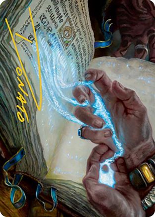 Mystic Redaction Art Card (Gold-Stamped Signature) (ASMH2-016) - Art Series: Modern Horizons 2