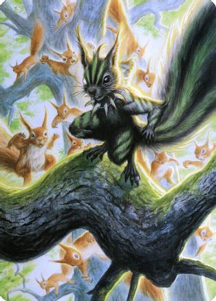 Chatterfang, Squirrel General Art Card (67/81) (ASMH2-067) - Art Series: Modern Horizons 2