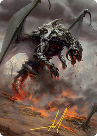 Scion of Draco Art Card (Gold-Stamped Signature) (ASMH2-062) - Art Series: Modern Horizons 2
