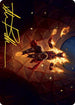 Yusri, Fortune's Flame Art Card (Gold-Stamped Signature) (ASMH2-060) - Art Series: Modern Horizons 2