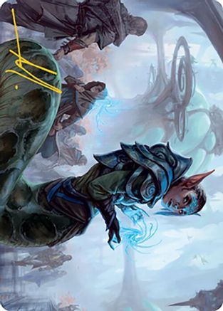 Lonis, Cryptozoologist Art Card (Gold-Stamped Signature) (ASMH2-057) - Art Series: Modern Horizons 2