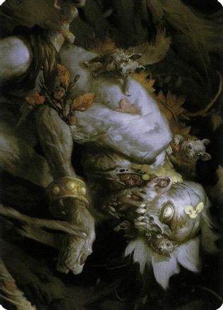 Nested Shambler Art Card (ASMH2-032) - Art Series: Modern Horizons 2