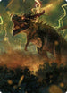 Thrasta, Tempest's Roar Art Card (42/81) (ASMH2-042) - Art Series: Modern Horizons 2
