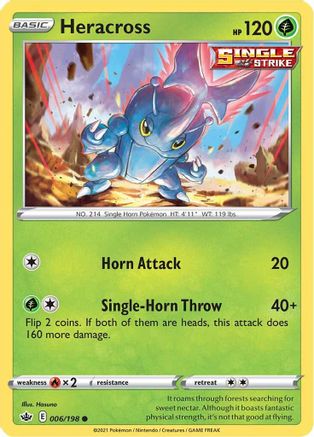 Heracross (006/198) [Chilling Reign] - Common