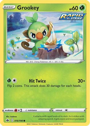 Grookey (016/198) [Chilling Reign] - Common