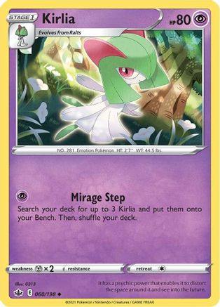 Kirlia (060/198) [Chilling Reign] - Uncommon