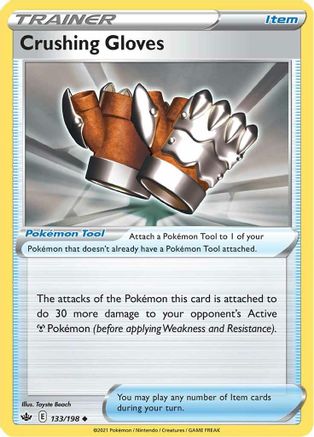 Crushing Gloves (133/198) [Chilling Reign] - Uncommon
