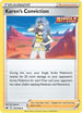 Karen's Conviction (144/198) Reverse Holofoil [Chilling Reign] - Uncommon