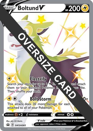 Boltund V - SWSH085 (SWSH085) Holofoil [Jumbo Cards] - Promo