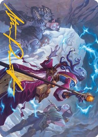 True Polymorph Art Card (Gold-Stamped Signature) (ASAFR-043) - Art Series: Adventures in the Forgotten Realms