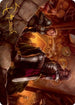 Veteran Dungeoneer Art Card (Gold-Stamped Signature) (ASAFR-036) - Art Series: Adventures in the Forgotten Realms