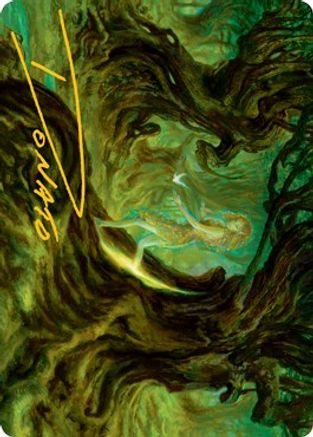 Neverwinter Dryad Art Card (Gold-Stamped Signature) (ASAFR-069) - Art Series: Adventures in the Forgotten Realms