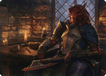 Jaded Sell-Sword Art Card (ASAFR-047) - Art Series: Adventures in the Forgotten Realms