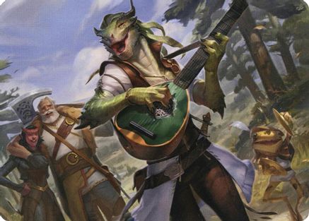 Wandering Troubadour Art Card (ASAFR-064) - Art Series: Adventures in the Forgotten Realms