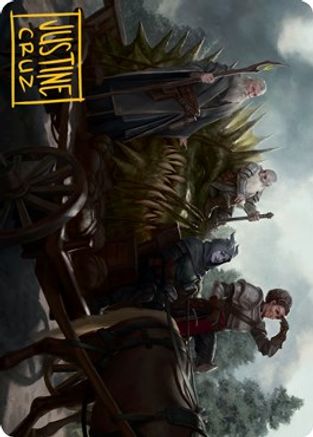 Grim Bounty Art Card (Gold-Stamped Signature) (ASAFR-072) - Art Series: Adventures in the Forgotten Realms