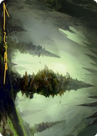 Forest (55/81) Art Card (Gold-Stamped Signature) (ASAFR-055) - Art Series: Adventures in the Forgotten Realms