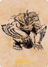 Owlbear (Showcase) Art Card (Gold-Stamped Signature) (ASAFR-076) - Art Series: Adventures in the Forgotten Realms
