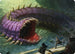 Purple Worm Art Card (ASAFR-003) - Art Series: Adventures in the Forgotten Realms