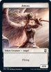 Angel // Saproling Double-Sided Token (AFC-1 // 8) - Commander: Adventures in the Forgotten Realms
