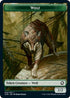 Wolf // Emblem - Mordenkainen Double-Sided Token (AFR-14 // 18) - Adventures in the Forgotten Realms Foil