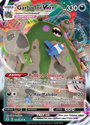 Garbodor VMAX (101/203) Holofoil [Evolving Skies] - Ultra Rare
