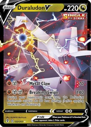 Duraludon V (122/203) Holofoil [Evolving Skies] - Ultra Rare