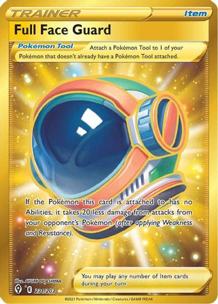 Full Face Guard (Secret) (231/203) Holofoil [Evolving Skies] - Secret Rare
