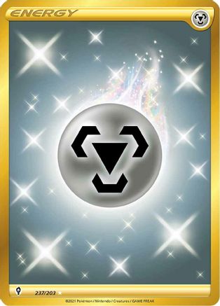 Metal Energy (Secret) (237/203) Holofoil [Evolving Skies] - Secret Rare