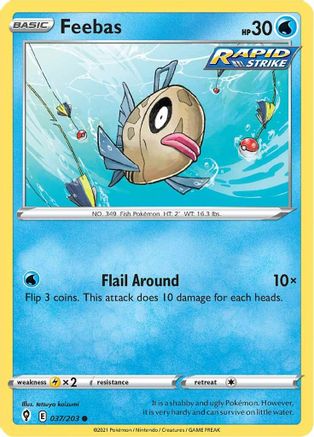 Feebas (037/203) [Evolving Skies] - Common