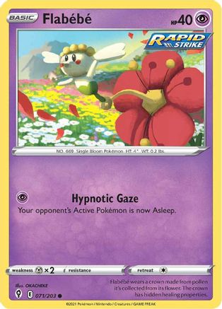 Flabebe (071/203) [Evolving Skies] - Common
